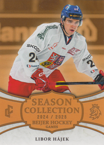 Hájek Libor 24-25 LC Reprezentace Beijer Hockey Games #BHG-02
