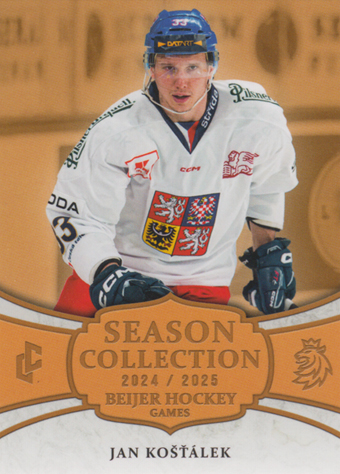 Košťálek Jan 24-25 LC Reprezentace Beijer Hockey Games #BHG-04