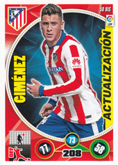 Giménez José 14-15 Panini Adrenalyn XL Liga BBVA Actualización #50-BIS