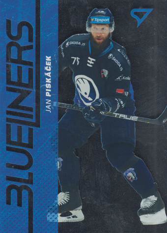 Piskáček Jan 24-25 Tipsport Extraliga Blueliners #BL-31