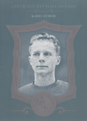 Stibor Karel 2020 OFS Czech Hockey Hall of Fame Black Rainbow #92