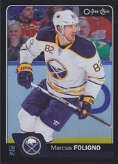 Foligno Marcus 16-17 O-Pee-Chee Black Rainbow #489
