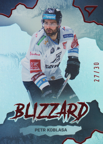 Koblasa Petr 22-23 Tipsport Extraliga Blizzard Limited Level 2 #BL-32