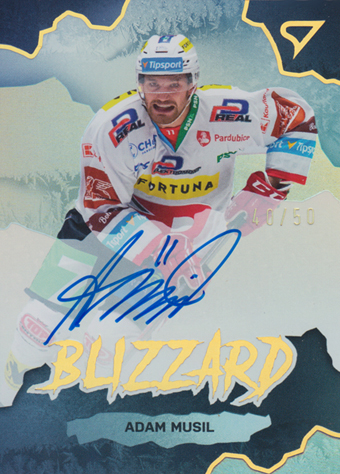 Musil Adam 22-23 Tipsport Extraliga Blizzard Auto #BLS-AM