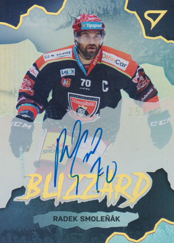 Smoleňák Radek 22-23 Tipsport Extraliga Blizzard Auto #BLS-RS