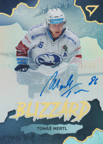 Mertl Tomáš 22-23 Tipsport Extraliga Blizzard Auto #BLS-TM