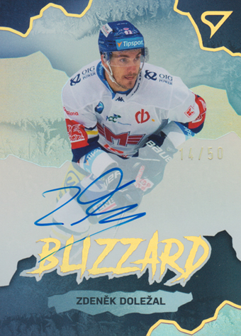 Doležal Zdeněk 22-23 Tipsport Extraliga Blizzard Auto #BLS-ZD