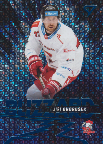 Ondrušek Jiří 23-24 Tipsport Extraliga Blizzard Limited Level 1 #BL-23
