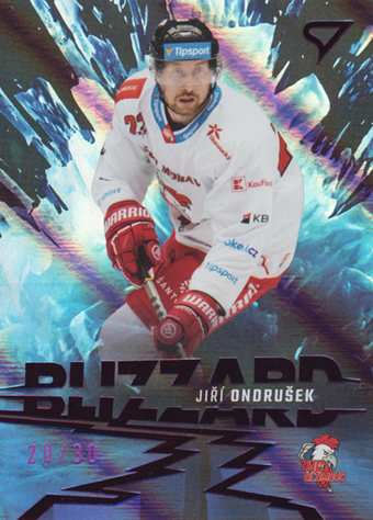 Ondrušek Jiří 23-24 Tipsport Extraliga Blizzard Limited Level 2 #BL-23