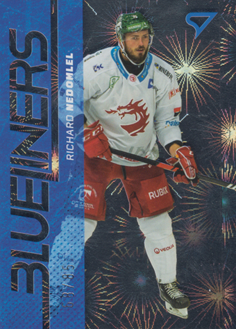 Nedomlel Richard 24-25 Tipsport Extraliga Blueliners Holo Ice #BL-02