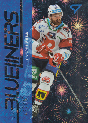 Vála Ondřej 24-25 Tipsport Extraliga Blueliners Holo Ice #BL-06