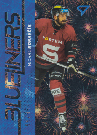 Moravčík Michal 24-25 Tipsport Extraliga Blueliners Holo Ice #BL-09