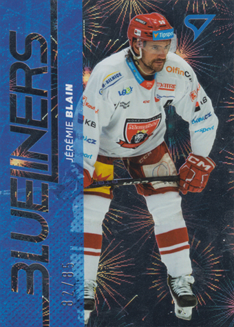 Blain Jérémie 24-25 Tipsport Extraliga Blueliners Holo Ice #BL-20