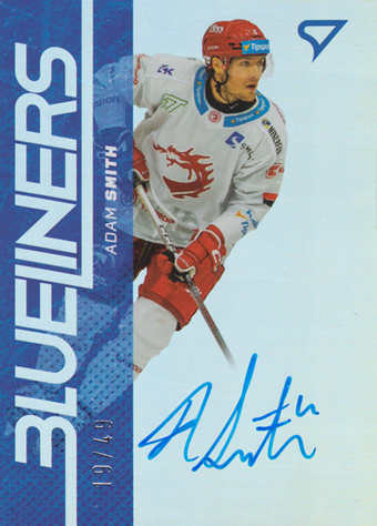 Smith Adam 24-25 Tipsport Extraliga Blueliners Auto #BLS-AS