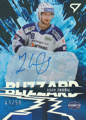 Zbořil Adam 23-24 Tipsport Extraliga Blizzard Auto #BLS-AZ