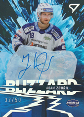 Zbořil Adam 23-24 Tipsport Extraliga Blizzard Auto #BLS-AZ