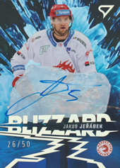 Jeřábek Jakub 23-24 Tipsport Extraliga Blizzard Auto #BLS-JJ