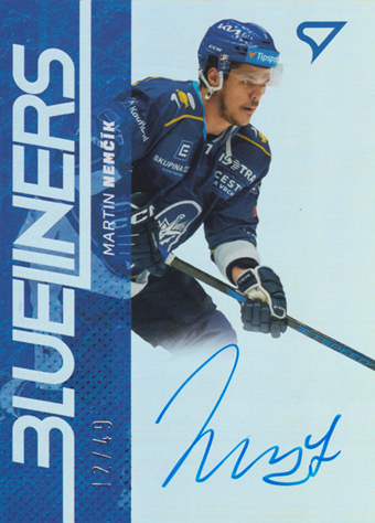 Nemčík Martin 24-25 Tipsport Extraliga Blueliners Auto #BLS-MN