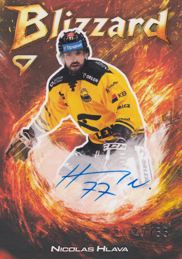 Hlava Nicolas 25-26 Tipsport Extraliga Blizzard Red Auto #BLS-NH