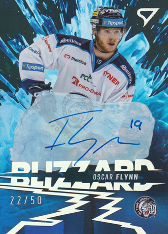 Flynn Oscar 23-24 Tipsport Extraliga Blizzard Auto #BLS-OF