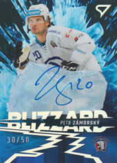 Zámorský Petr 23-24 Tipsport Extraliga Blizzard Auto #BLS-PZ