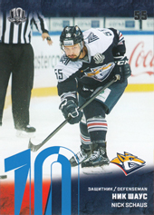 Schaus Nicholas 17-18 KHL Sereal Blue #MMG-009