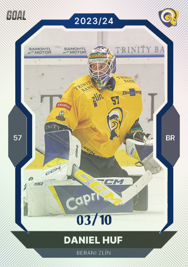 Huf Daniel 23-24 GOAL Cards Chance liga Blue #2