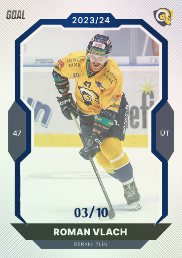 Vlach Roman 23-24 GOAL Cards Chance liga Blue #9