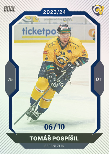 Pospíšil Tomáš 23-24 GOAL Cards Chance liga Blue #11