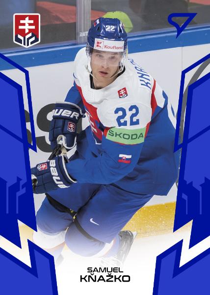 Kňažko Samuel 2024 Hokejové Slovensko Blue #17