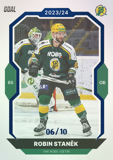 Staněk Robin 23-24 GOAL Cards Chance liga Blue #21