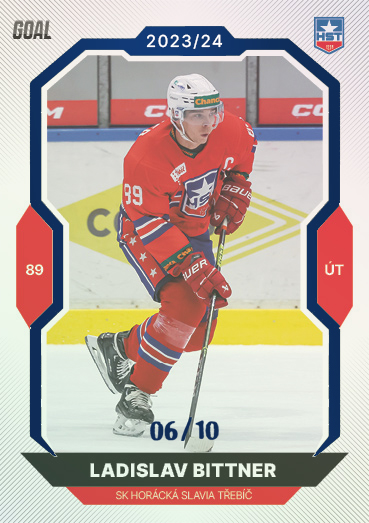Bittner Ladislav 23-24 GOAL Cards Chance liga Blue #37