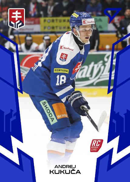 Kukuča Andrej 2024 Hokejové Slovensko Blue #40