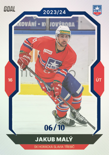 Malý Jakub 23-24 GOAL Cards Chance liga Blue #40
