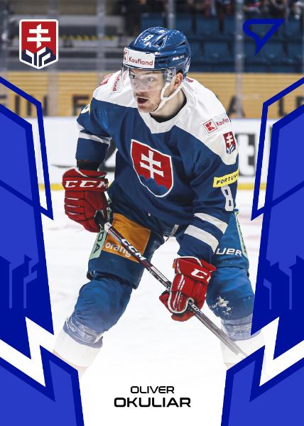 Okuliar Oliver 2024 Hokejové Slovensko Blue #49