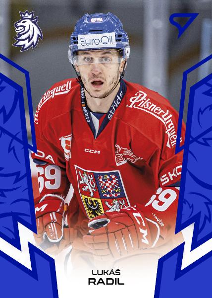 Radil Lukáš 2024 Hokejové Česko Blue #50