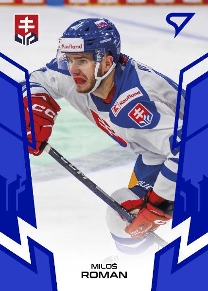 Roman Miloš 2024 Hokejové Slovensko Blue #53