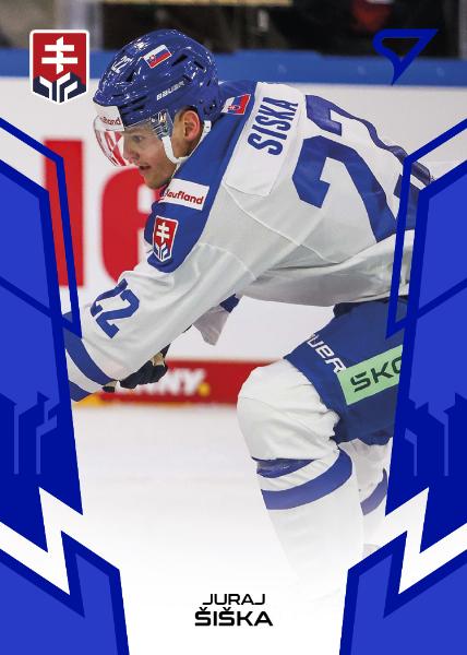 Šiška Juraj 2024 Hokejové Slovensko Blue #55