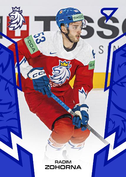 Zohorna Radim 2024 Hokejové Česko Blue #62
