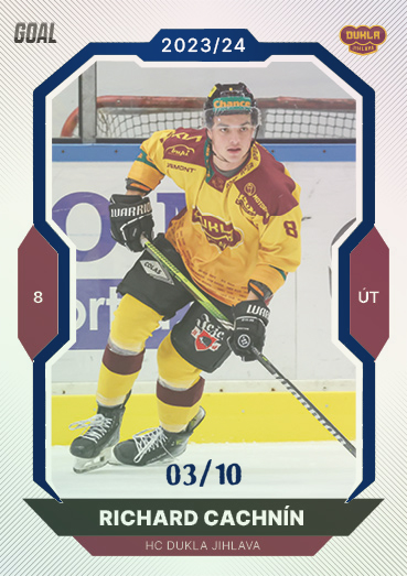 Cachnín Richard 23-24 GOAL Cards Chance liga Blue #92