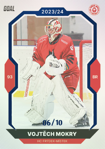Mokry Vojtěch 23-24 GOAL Cards Chance liga Blue #114