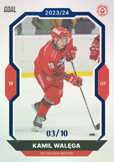 Wałęga Kamil 23-24 GOAL Cards Chance liga Blue #121