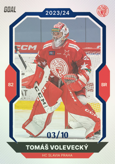 Volevecký Tomáš 23-24 GOAL Cards Chance liga Blue #128