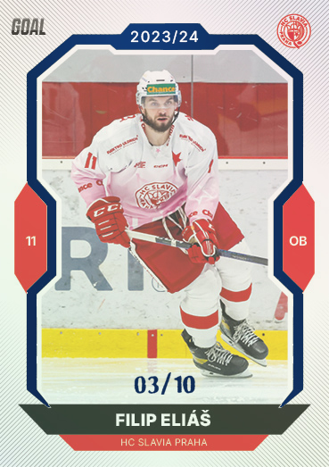 Eliáš Filip 23-24 GOAL Cards Chance liga Blue #130