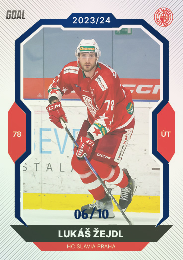 Žejdl Lukáš 23-24 GOAL Cards Chance liga Blue #140