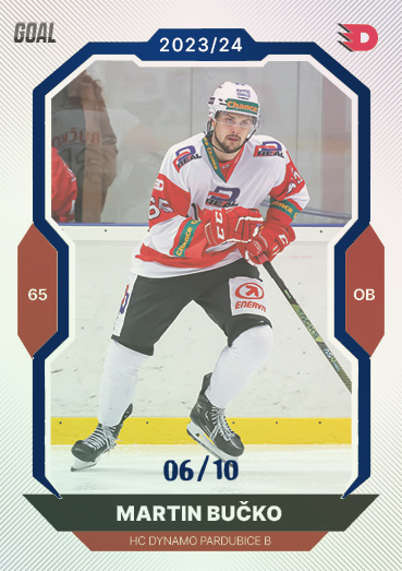 Bučko Martin 23-24 GOAL Cards Chance liga Blue #173