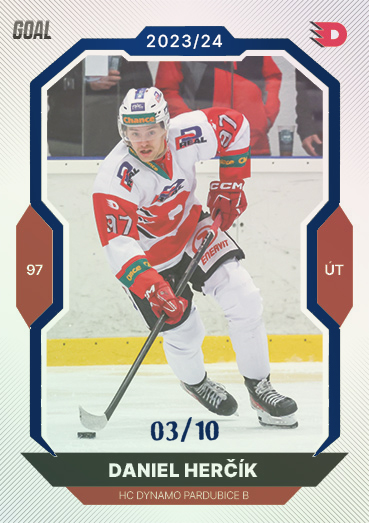 Herčík Daniel 23-24 GOAL Cards Chance liga Blue #176