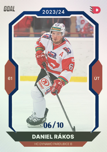 Rákos Daniel 23-24 GOAL Cards Chance liga Blue #177