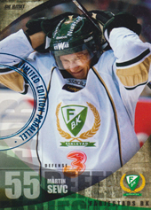 Ševc Martin 11-12 Swedish SHL Elitset Limited Edition Parallel #196