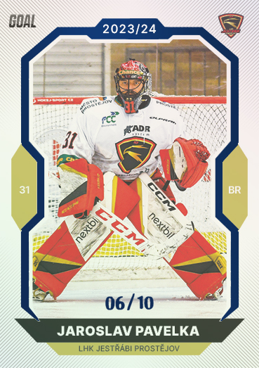 Pavelka Jaroslav 23-24 GOAL Cards Chance liga Blue #246
